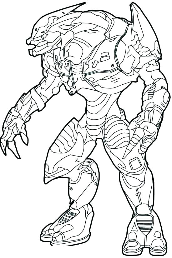 Halo Helmet Coloring Pages at GetColorings.com | Free printable ...