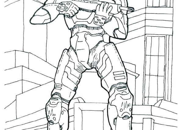 Master Chief Coloring Pages Free Printable Halo For Kids Download 600x425 Master Chief Coloring Pages Free Printable Halo For Kids Download
