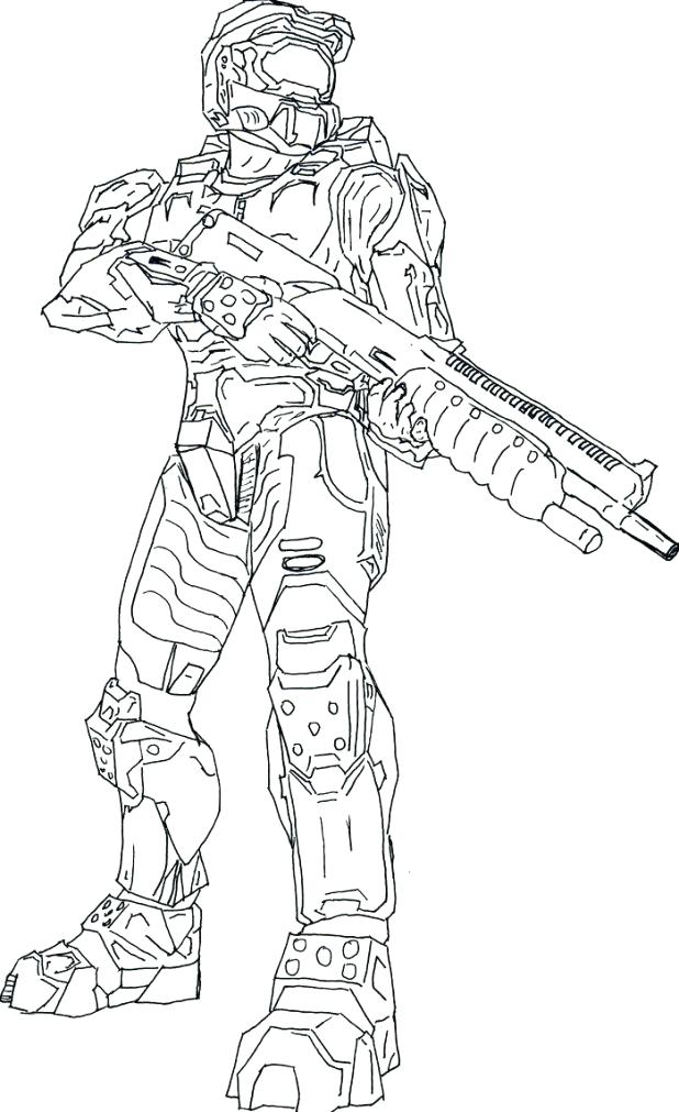 Amazing Outstanding Halo Reach Coloring Pages New Master Chief 618x1011 Amazing Outstanding Halo Reach Coloring Pages New Master Chief