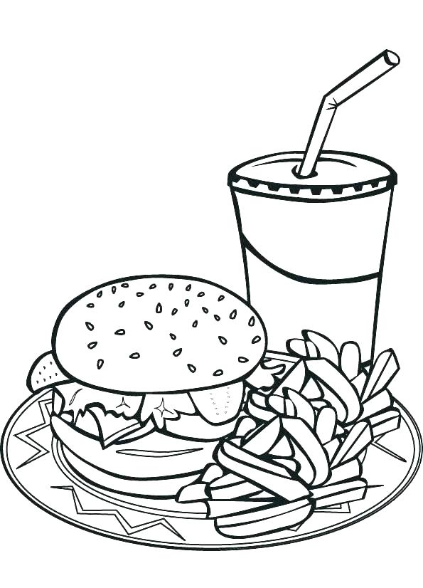 595x826 Mcdonalds Coloring Pages