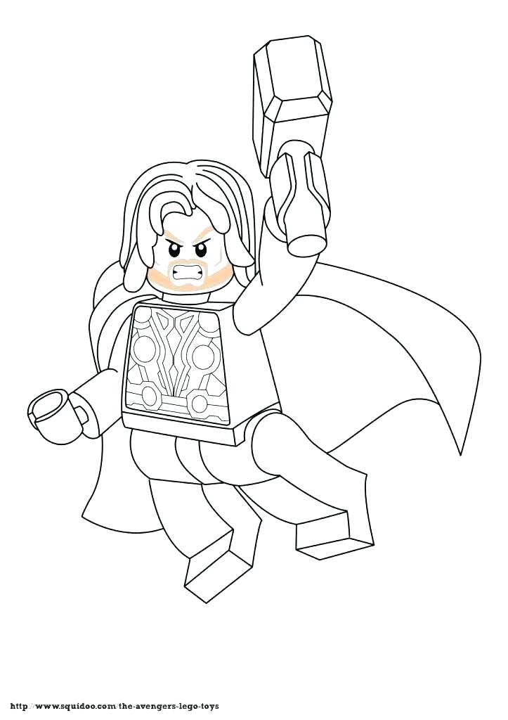 723x1024 Coloring Pages Thor Coloring Page Coloring Page Free Marvel