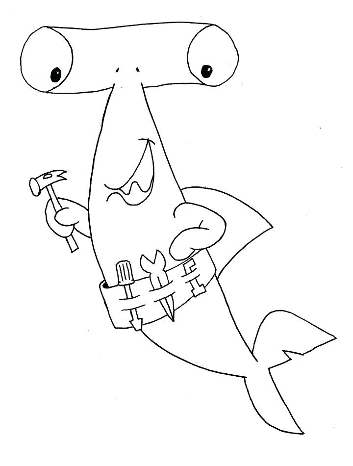 720x950 Megalodon Para Colorear Free Coloring Pages Hammerhead Shark