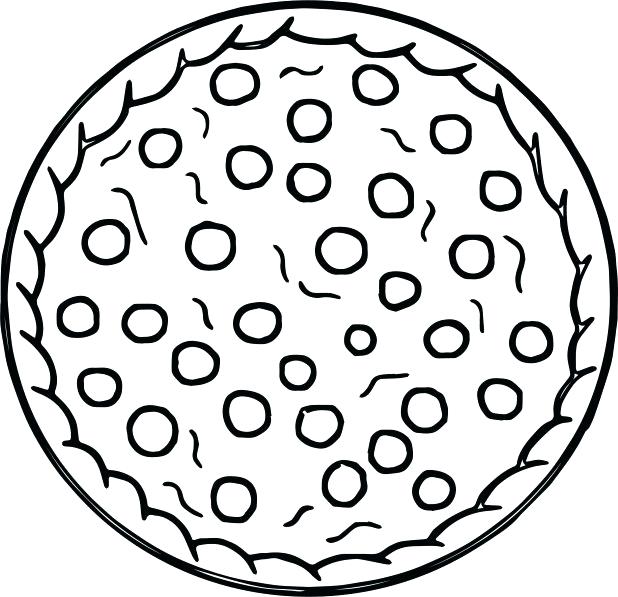 618x597 Pizza Coloring Pages Whole Pepperoni Pizza Hand Drawn Coloring