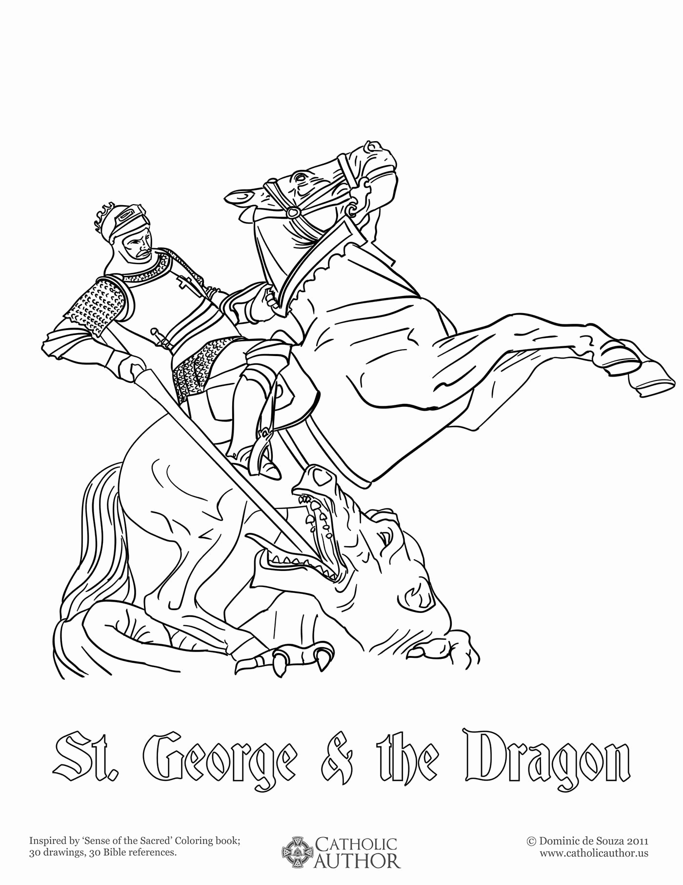 1400x1812 Coloring Pages Dragons New St George Amp The Dragon Free Hand Drawn
