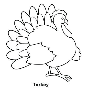 Hand Turkey Coloring Pages at GetColorings.com | Free printable ...