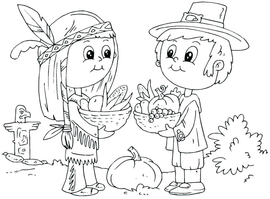 1024x753 Free Printable Thanksgiving Coloring Pages Pdf