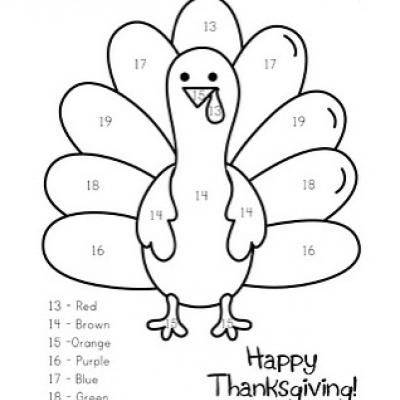 400x400 91 Best Coloring Pages Images On Thanks, Thanksgiving