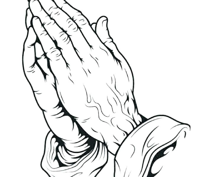 678x600 Praying Hands Coloring Page Praying Hands Coloring Page