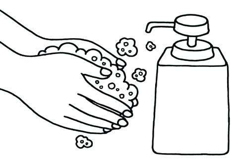 Hand Coloring Page Cupped Hands Coloring Pages Printable Hand 476x333 Hand Coloring Page Cupped Hands Coloring Pages Printable Hand