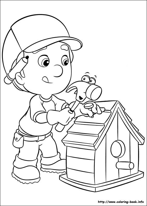 Handy Manny Coloring Picture Coloring And Activities 567x794 Handy Manny Coloring Picture Coloring And Activities