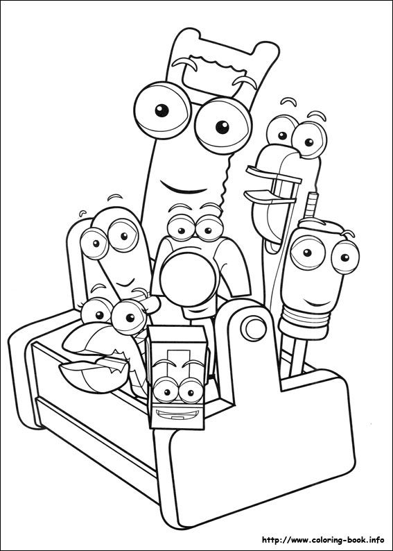 Handy Manny Coloring Picture Sage Birthdays And Craft 567x794 Handy Manny Coloring Picture Sage Birthdays And Craft