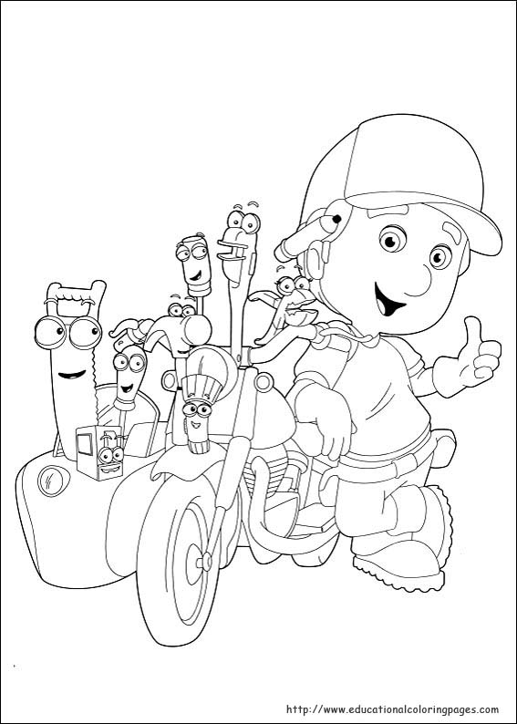 Handy Manny Coloring Pages 567x794 Handy Manny Coloring Pages