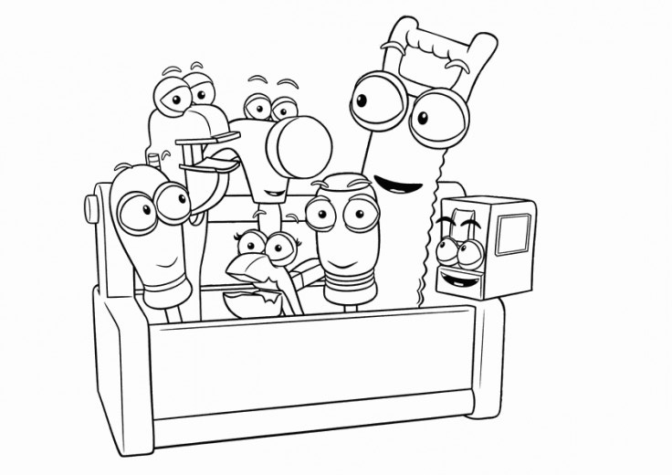 Handy Manny Coloring Pages 736x520 Handy Manny Coloring Pages