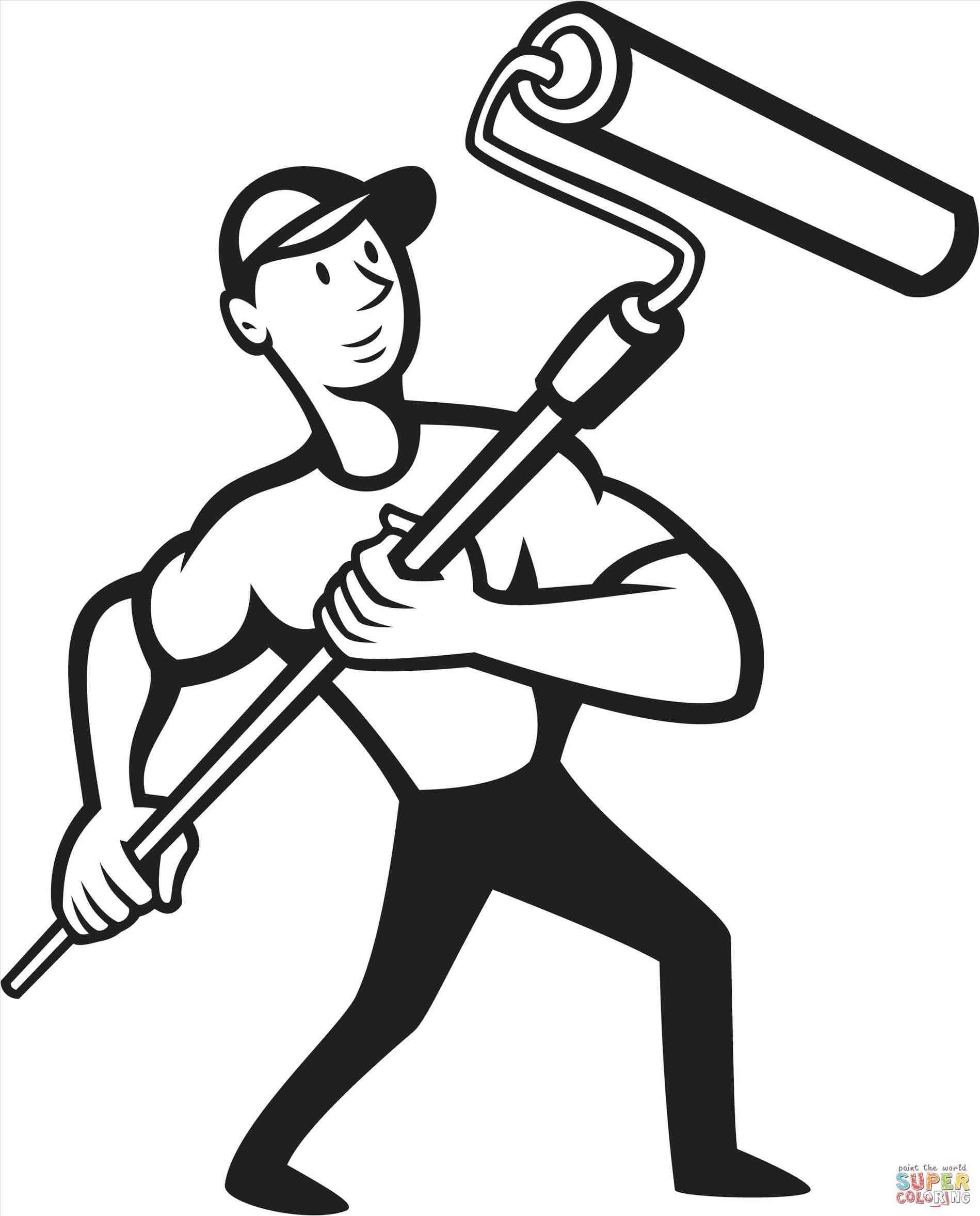The Images Collection Of Box Coloring Page Construction Tools 1899x2355 The Images Collection Of Box Coloring Page Construction Tools
