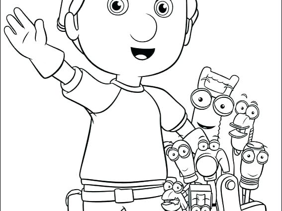 Handy Manny Coloring Pages 567x425 Handy Manny Coloring Pages