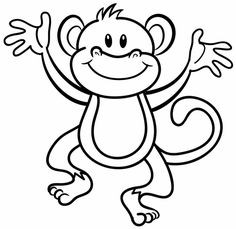 236x229 Monkey Coloring Page Unique Year Of The Monkey Coloring Pages