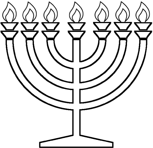 Hanukkah Coloring Pages 600x580 Hanukkah Coloring Pages