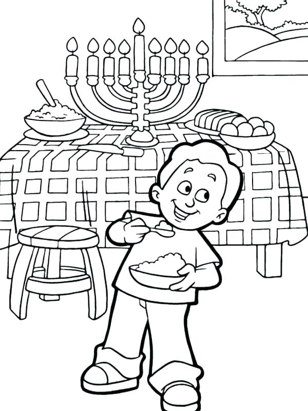 Happy Hanukkah Coloring Pages 600x802 Happy Hanukkah Coloring Pages