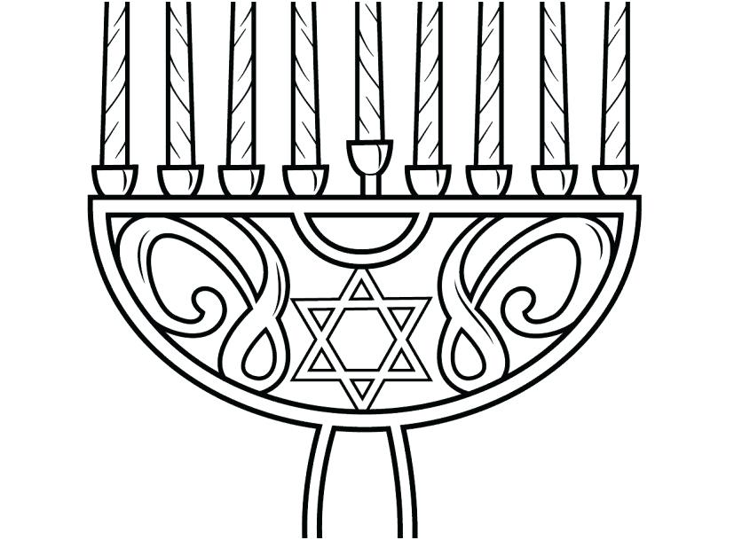 827x609 Chanukah Coloring Pages Coloring Pages Design Menorah Coloring