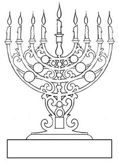 236x320 Hanukkah Coloring Pages Menorahs Menorah, Hanukkah And Hannukah
