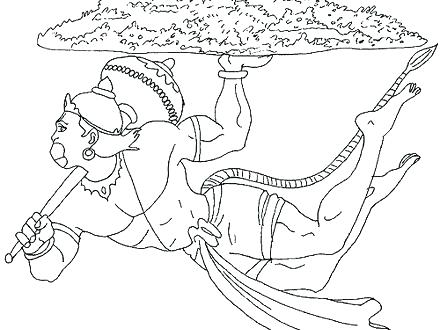 Hanuman Coloring Pages Coloring Pages Lord Coloring Pages Coloring 440x330 Hanuman Coloring Pages Coloring Pages Lord Coloring Pages Coloring