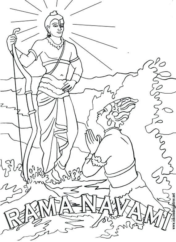 Hanuman Coloring Pages 570x786 Hanuman Coloring Pages