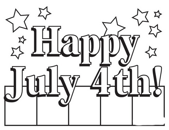 Independence Day Coloring Pages 570x441 Independence Day Coloring Pages