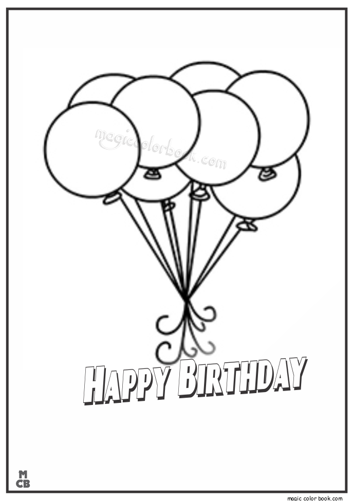685x975 43 Balloon Color Page, Color The Balloons Coloring Page Twisty