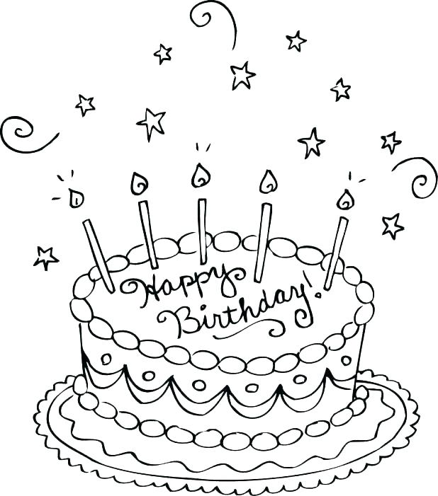 Birthday Cards Coloring Pages Amazing Happy Birthday Cards 618x701 Birthday Cards Coloring Pages Amazing Happy Birthday Cards