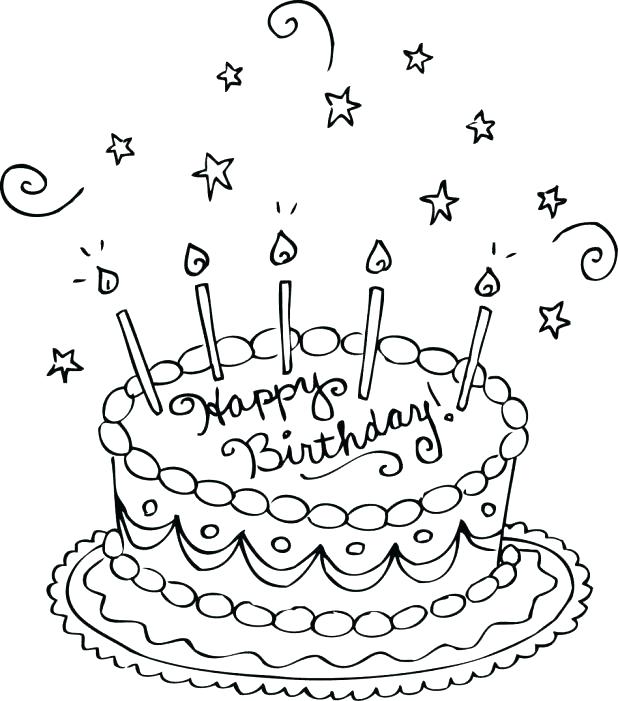 Happy Birthday Coloring Pages Hello Kitty Happy Birthday Coloring 618x701 Happy Birthday Coloring Pages Hello Kitty Happy Birthday Coloring