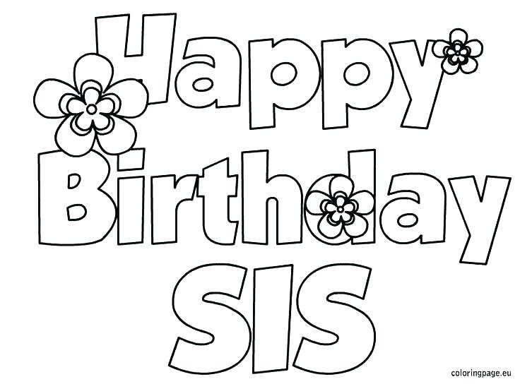 736x544 Birthday Coloring Book Also Coloring Pages For Birthdays Happy