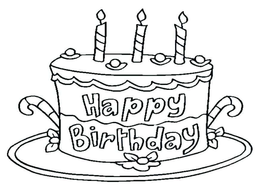 Happy Birthday Cupcake Coloring Pages at GetColorings.com | Free ...