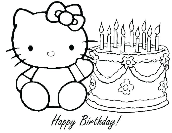 Happy Birthday Coloring Pages Printable Happy Birthday Coloring 692x535 Happy Birthday Coloring Pages Printable Happy Birthday Coloring