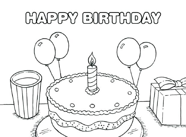 Happy Birthday Dad Printable Coloring Pages at GetColorings.com | Free ...