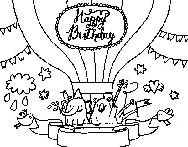 600x470 Coloring Page Birthday Card Happy Birthday Daddy Printable