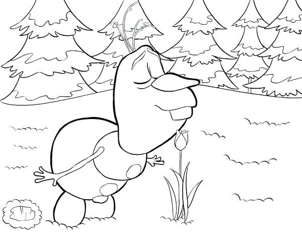 600x464 Spots A Flower Coloring Page Frozen Coloring Book Frozen Coloring