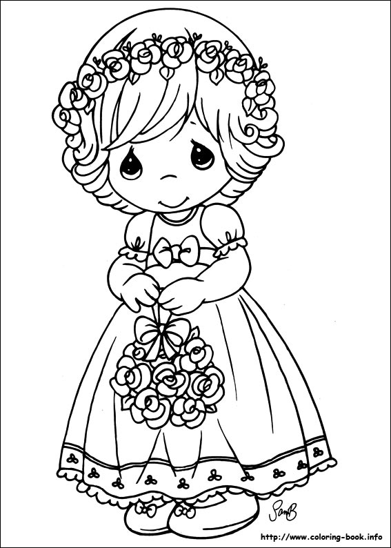 Precious Moments Happy Birthday Coloring Pages 567x794 Precious Moments Happy Birthday Coloring Pages