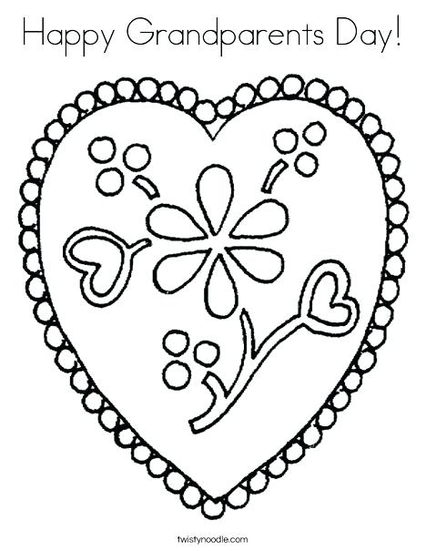 Happy Birthday Grandma Coloring Page Happy Grandparents Day 468x605 Happy Birthday Grandma Coloring Page Happy Grandparents Day