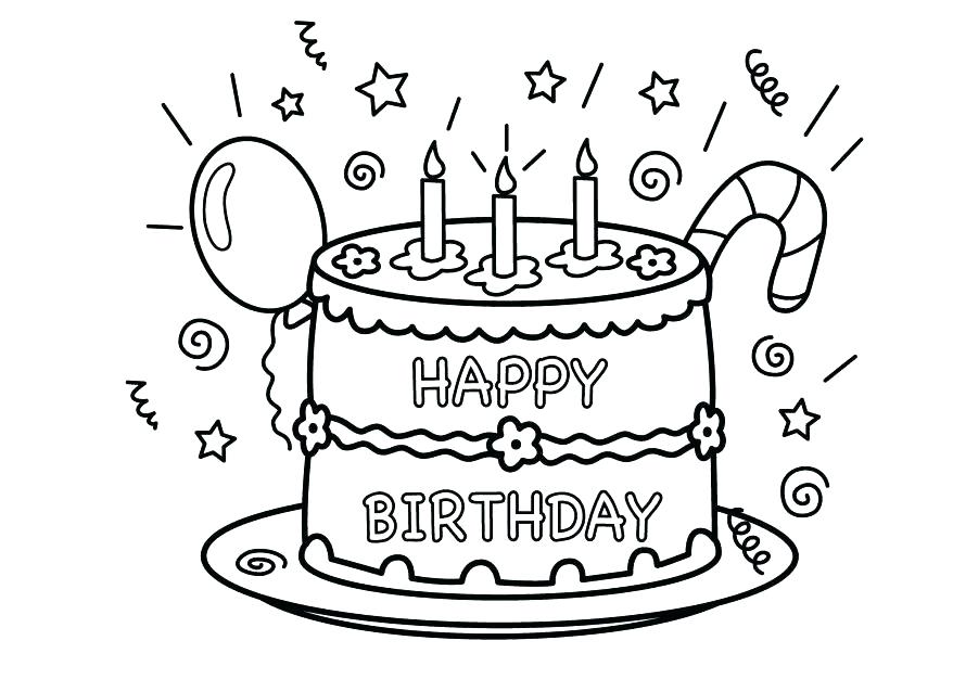 Happy Birthday Printout Happy Birthday Grandma Coloring Page Happy 878x626 Happy Birthday Printout Happy Birthday Grandma Coloring Page Happy