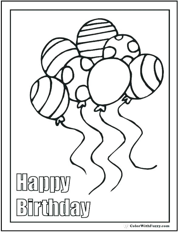 Happy Birthday Mom Printable Coloring Pages at GetColorings.com | Free ...