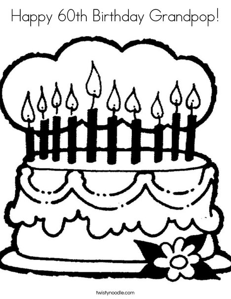 468x605 Coloring Pages 60th Birthday Happy Birthday Nana 29 Coloring Page