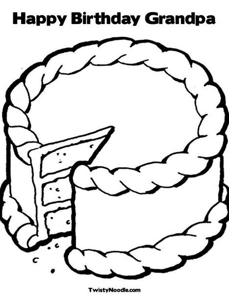 Happy Birthday Grandpa Coloring Page From Alia 468x605 Happy Birthday Grandpa Coloring Page From Alia