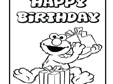 Elmo Printable Coloring Pages Birthday Coloring Pages Happy 440x330 Elmo Printable Coloring Pages Birthday Coloring Pages Happy