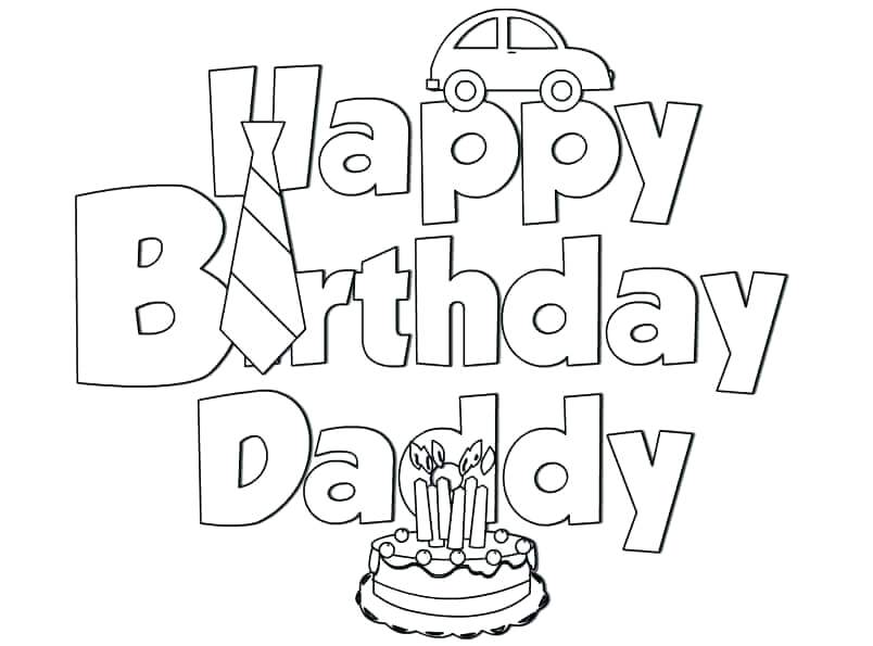 804x595 Happy Birthday Coloring Pages Hello Kitty Happy Birthday Coloring