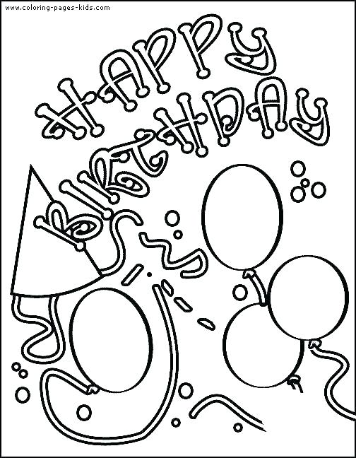 504x648 Birthday Cards Happy Birthday Grandma Coloring Sheets Birthday