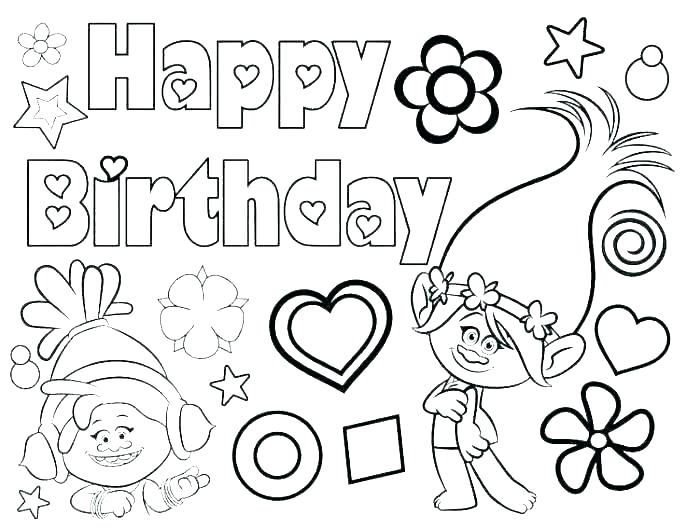 687x530 Coloring Page Happy Birthday Teleks.site