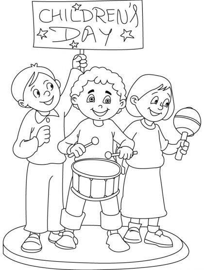 Children Days Out Coloring Page Download Free Children Days Out 420x556 Children Days Out Coloring Page Download Free Children Days Out