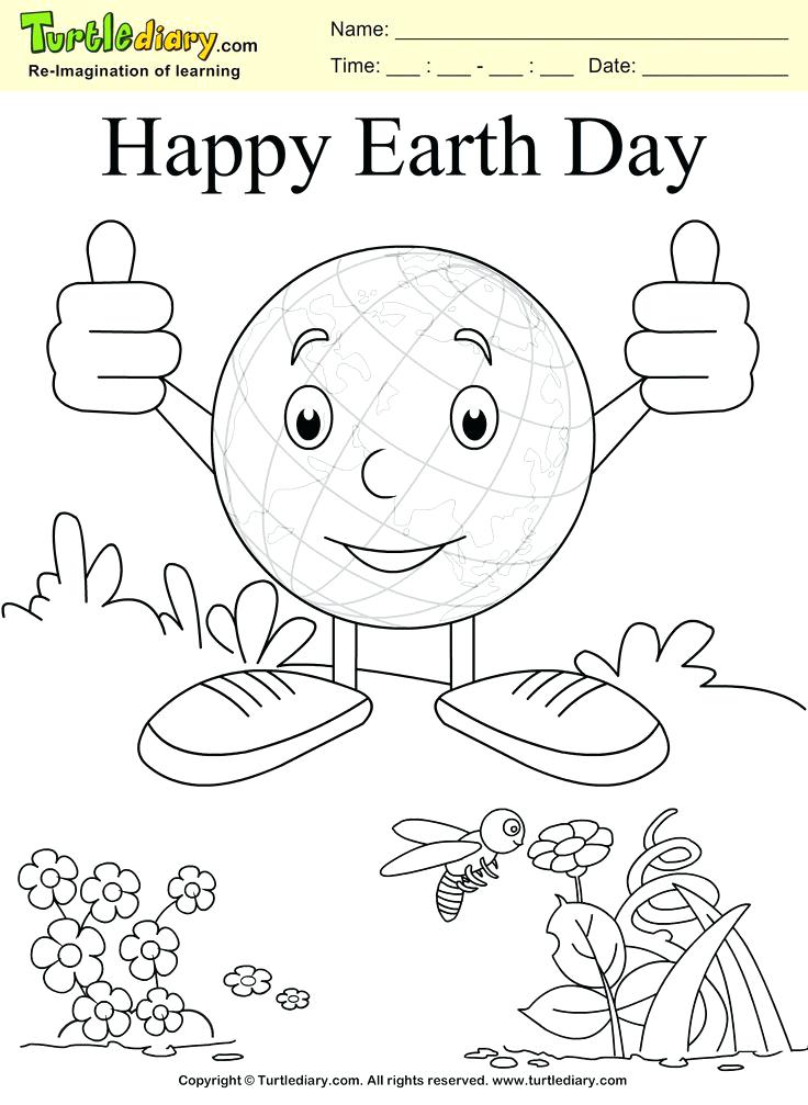Child Coloring Page Happy Earth Day Coloring Page Kids Crafts 736x1007 Child Coloring Page Happy Earth Day Coloring Page Kids Crafts