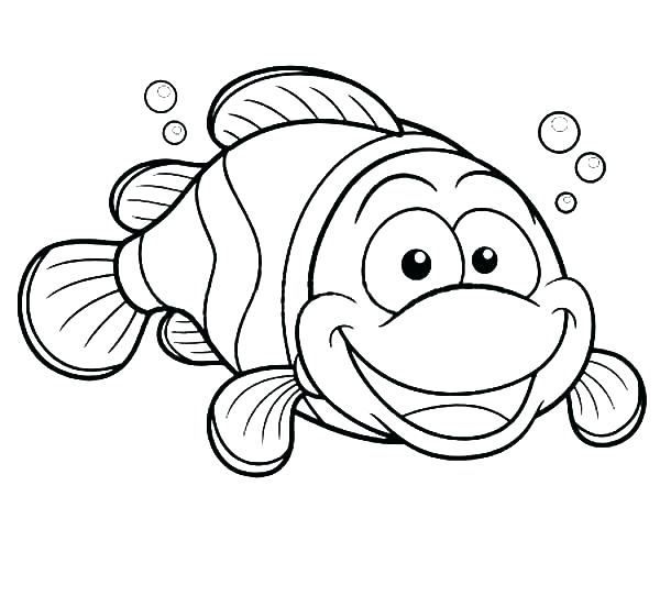 Clown Fish Coloring Pages Coloring Page Of Fish Fish Coloring 600x552 Clown Fish Coloring Pages Coloring Page Of Fish Fish Coloring