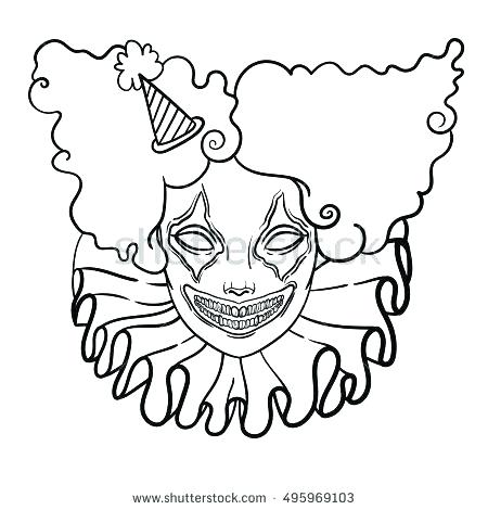 Coloring Pages Of Scary Clowns Coloring Pages Of Scary Clowns 450x470 Coloring Pages Of Scary Clowns Coloring Pages Of Scary Clowns